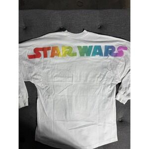 Disney Spirit Jersey Pride Star Wars Adults Unisex Size Small Rainbow